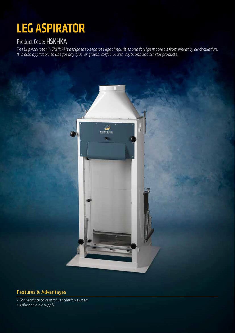 Air Recycling Aspirator HSKTHI - Technical Sheet PDF