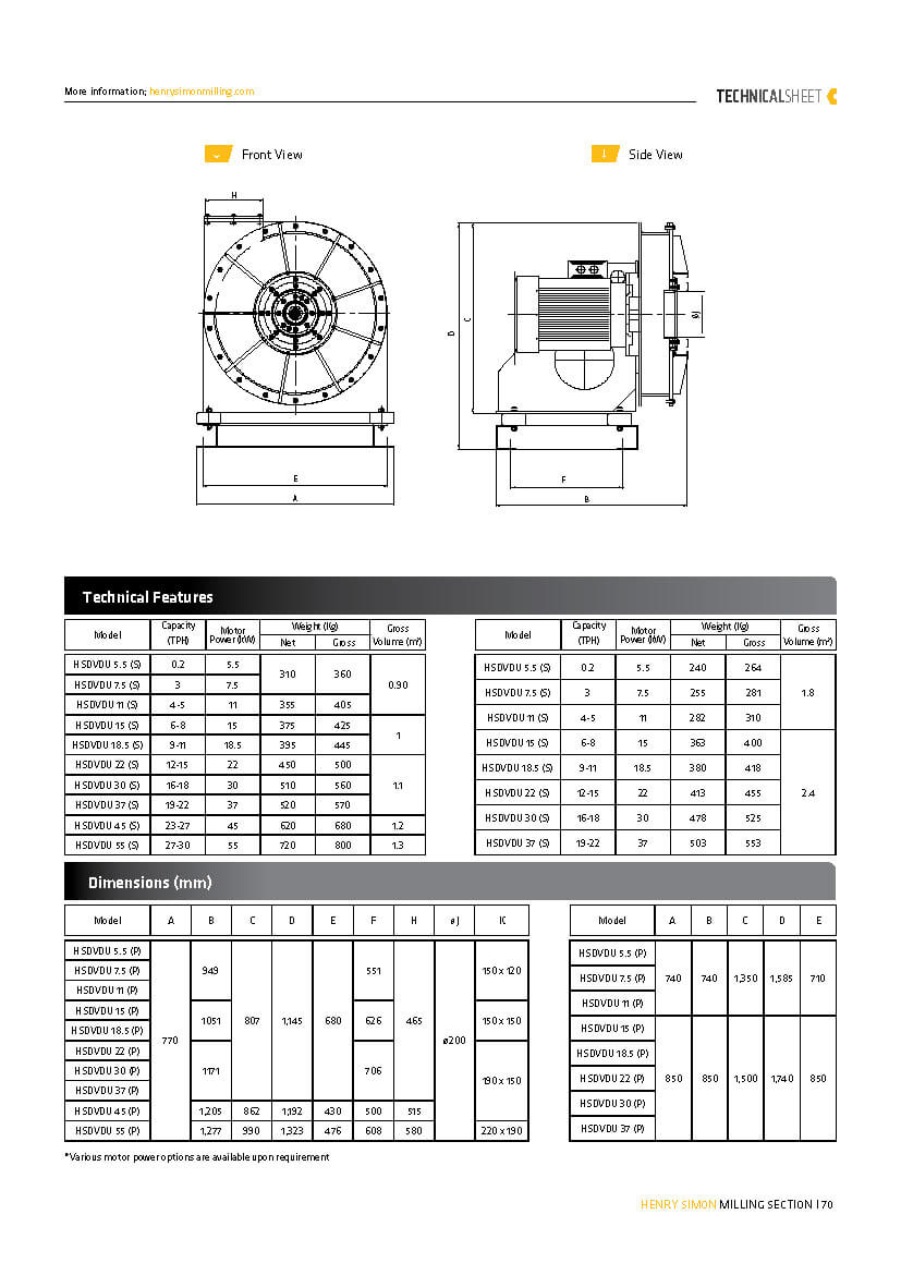 Technical Sheet PDF