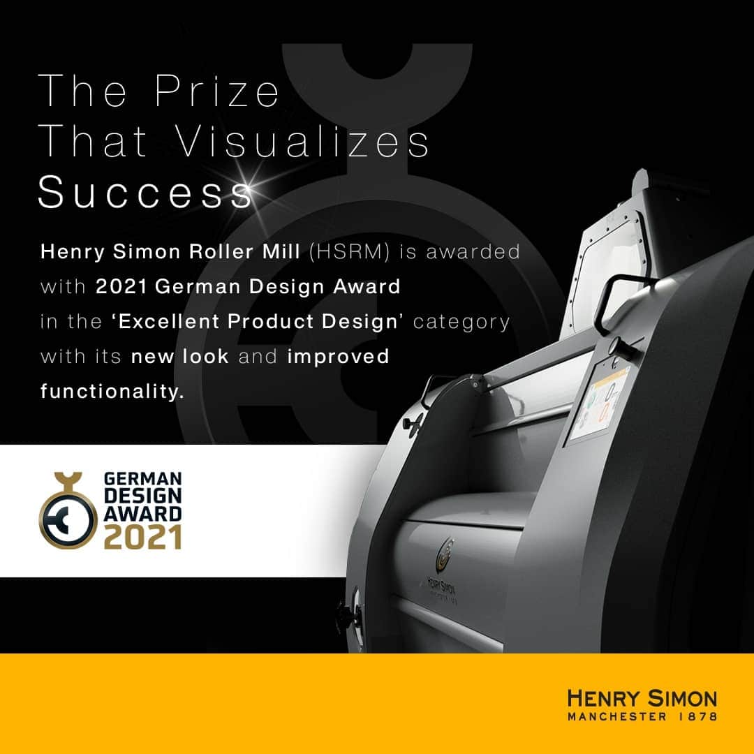 Henry Simon Roller Mill Recognized by German Design Committee
